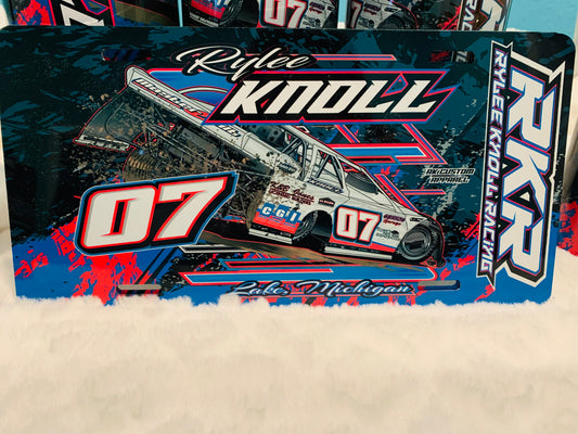 Rylee Knoll license plate