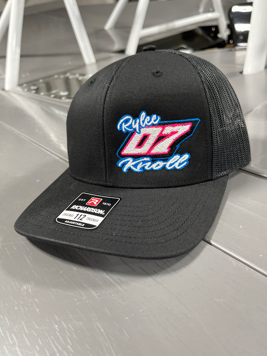 All black Rylee knoll hat